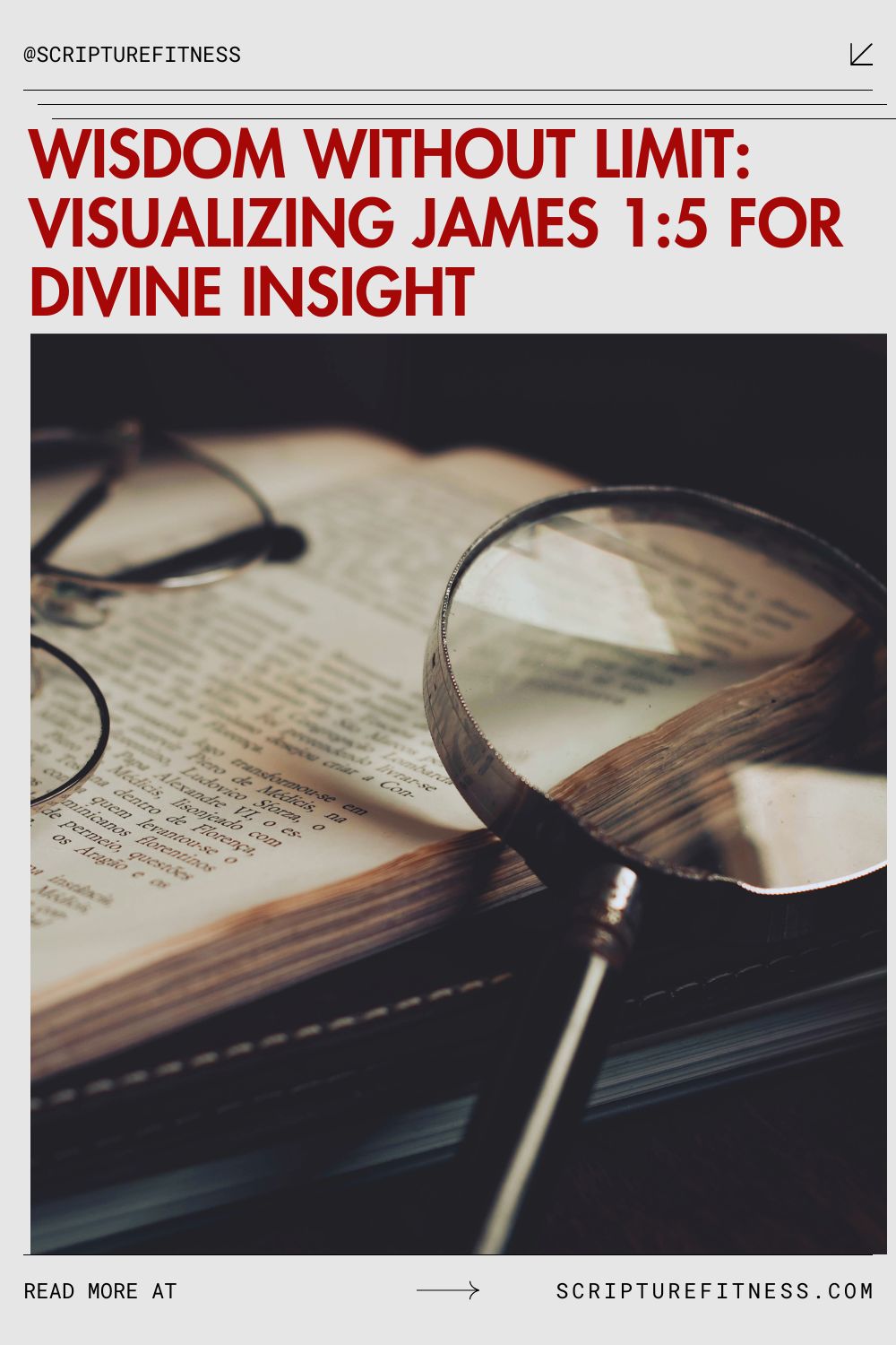 Wisdom Without Limit Visualizing James 1:5 for Heavenly Wisdom